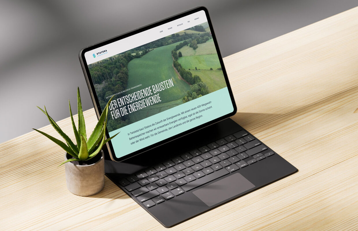 Die Webseite zum Projekt ist jetzt online