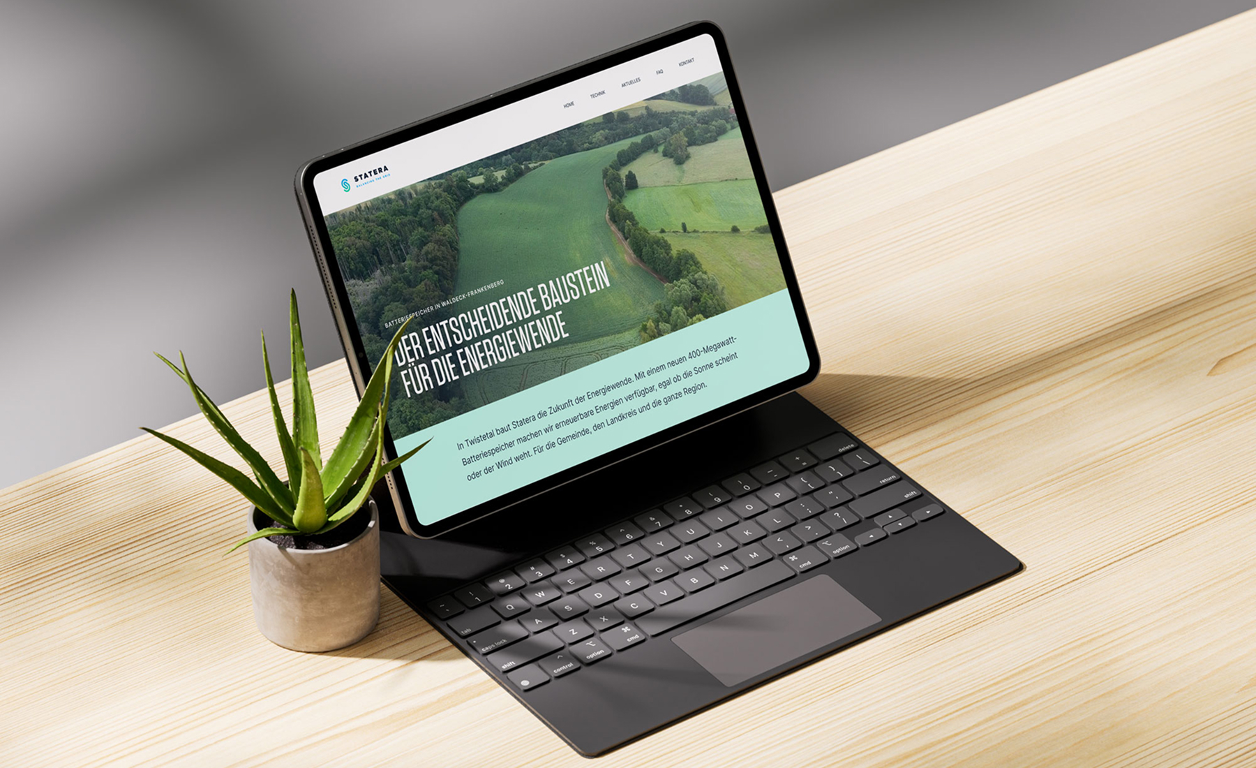 Webseite Mockup